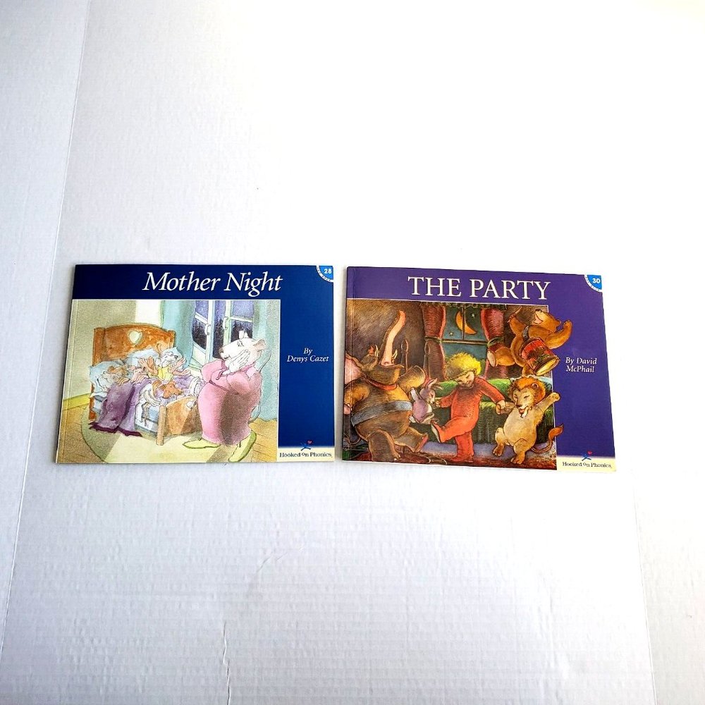 Lot of 2 Hooked on Phonics Learn to Read Second Grade HOP Reading Books 28, 30